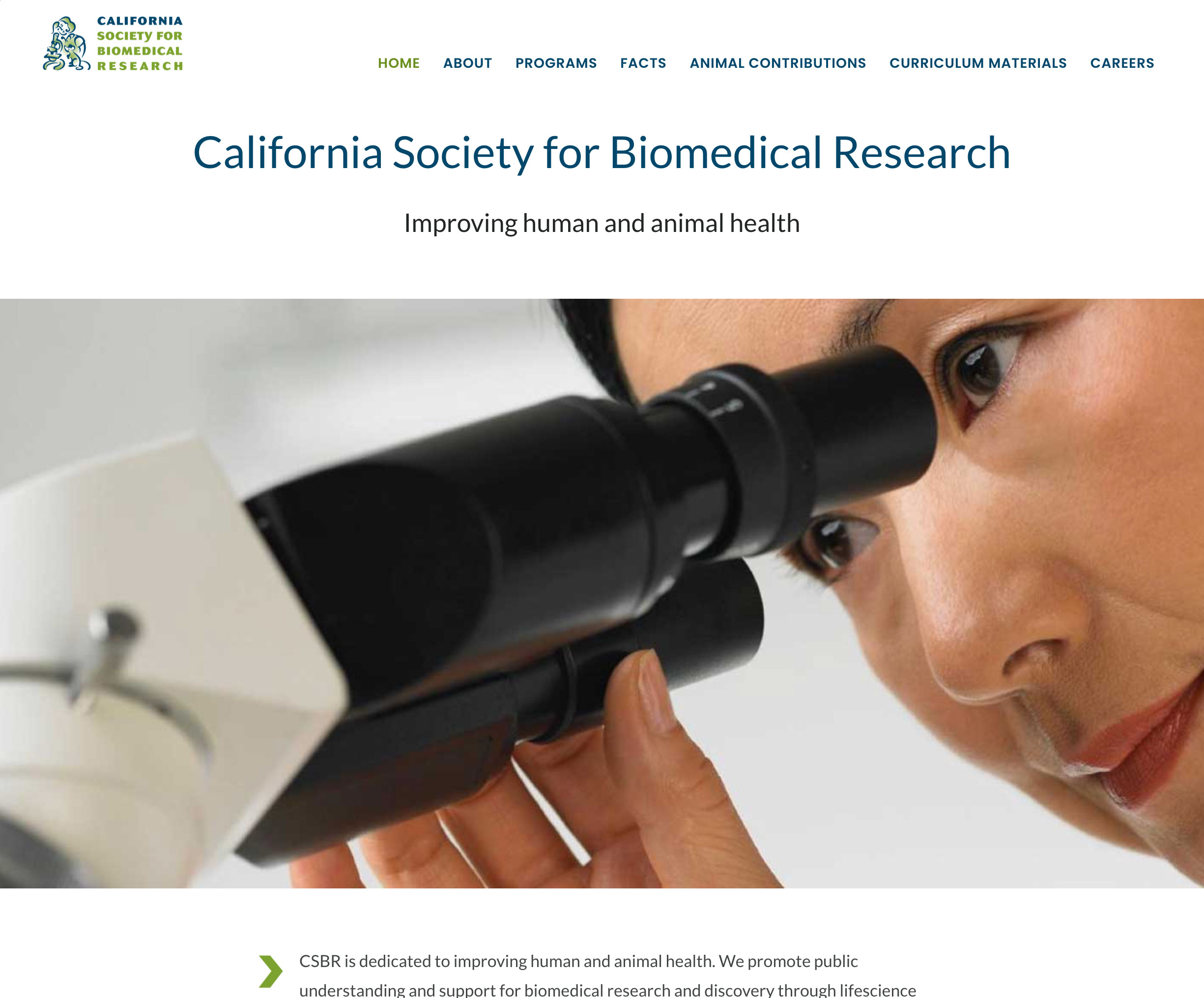 California Society for Biomedical Research