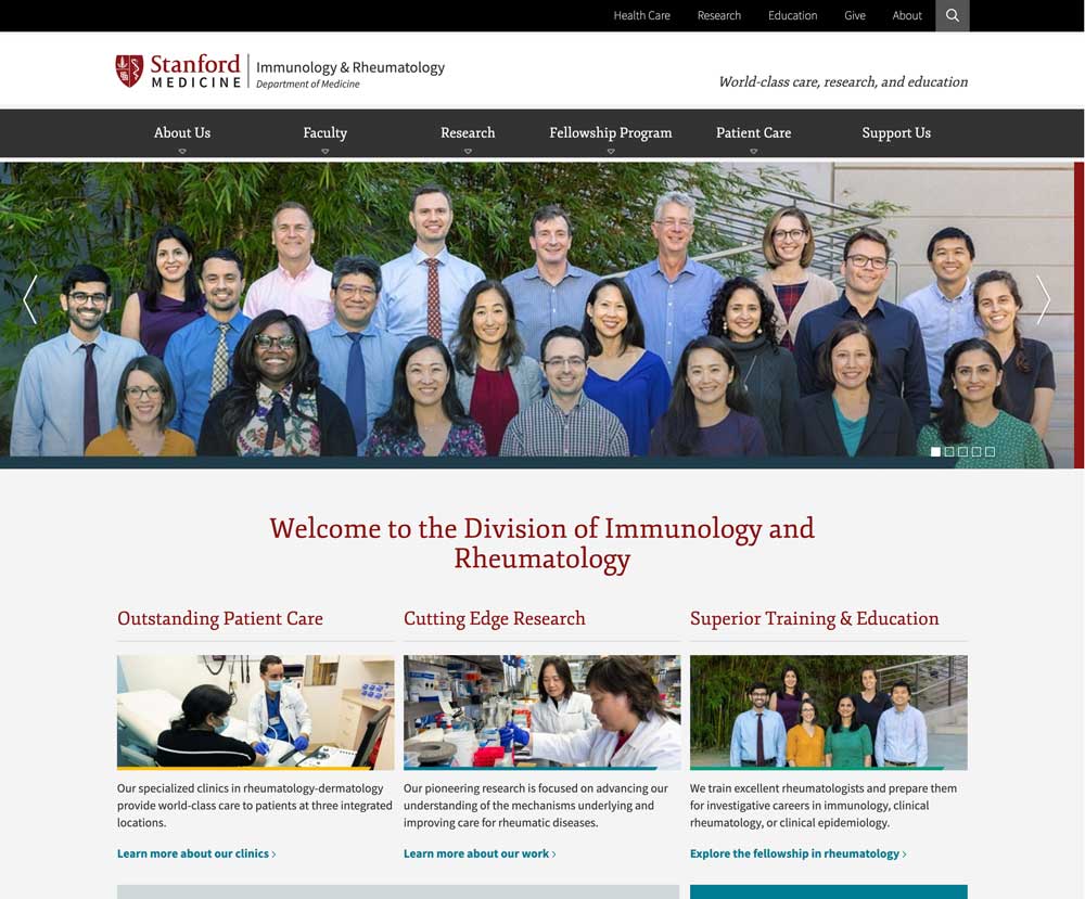 Stanford Department of Immunology & Rheumatology