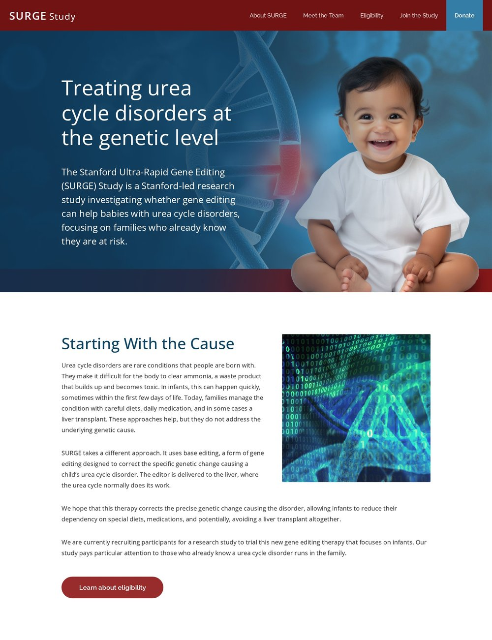 Stanford SURGE Study - About the Study